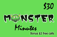Monster Minutes $30